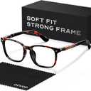 CCVOO Reading Glasses for Women +3.5, Eyeglasses, Blue Light Readers for Women/Men, Computer Eye Glasses, Cheaters (**Floral)