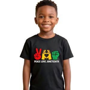 HoieMoieKa Juneteenth Shirt Kids – Freeish Since 1865 Tee Boys Girls Toddler Juneteenth Shirt Black Size 140