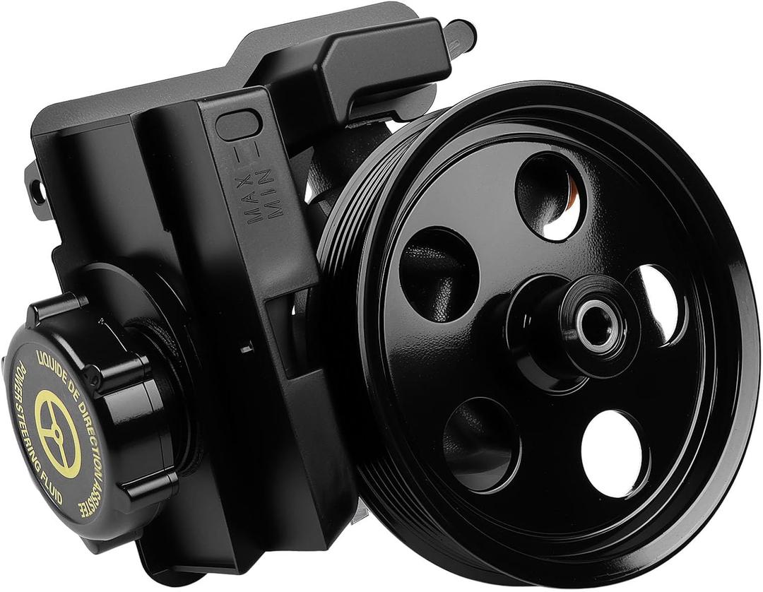 20-326 Power Steering Pump fit for 2006-2011 Focus 2.0L 2.3L 2.5L | Power Steering Pump with Reservoir for 2010-2011 Transit Connect 2.0L Replace OE 6S4Z3A674A