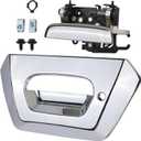 APPERFiT Tailgate Handle Latch with Bezel Trim (Chrome) Compatible with Chevy Chevrolet Avalanche 1500 2500 Pickup Truck 2002 2003 2004 2005 2006 Replaces 15086873 19209650 GM1915115