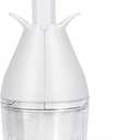 IVYROLL Vegetable Chopper, Manual Food Chopper for Onion, Garlic, Nuts and Veggies, Hand-Powered Vegetable Cutter, Dishwasher Safe, Stainless Steel Blades