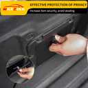 Truck Bed Storage Bin Code Lock Cover Compatible with 2022-2024 Ford Maverick Code Lock Design Bin Cover Bed Storage Bin Side Cover with Code Lock for 2023 Maverick Accessories