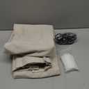 Topfinel Beige Blackout Curtains, 96" x 36" (8 ft x 3 ft)