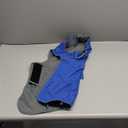 Dog Raincoat Waterproof Reflective Jacket  Lightweight Hooded Poncho with Adjustable Belly Strap & Leash Hole  Rain Slicker Coat for 2XSmall-5XLarge Dogs  Easy to Wear (Blue, Large)