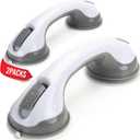 Grab Bars for Bathtubs and Showers - Elderly Suction Handles, Bathroom Accessories for Shower Chair, Wall-Mounted Grab Bars for Seniors