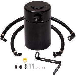 Oil Catch Can, Air Oil Separator Compatible with f150 2011 2012 2013 2014 2015 2016 2017 2018 2019 2020 2021 2022 2023 2.7L 3.5L 5.0L Raptor 17 18 19 20 21 22 23 Expedition 18-21 3OZ