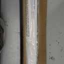 No Drill Cordless Roman Shades for Windows No Tools Roman Shades, Blinds for Indoor Windows, UV Protection (White, 20" W x 48" H)