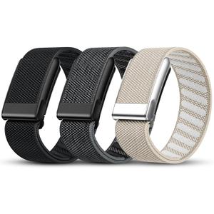 Tensea 3 Packs Nylon Sport Band Compatible with WHOOP 5.0/MG, One, Peak & Life Breathable Loop Strap, Comfortable Wristband, Quick-Dry Replacement Watchband Accessories for Men Women, NOT for WHOOP 4.0