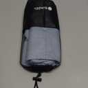 Eunzel Quick Dry Camping Towel, Microfibre Ribbed Towel Travel Towel 3 Sizes 1 Pack Fast Drying Towel Set for Camping, Beach, Gym, Sports, Yoga & Swimming Pool, Blue