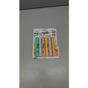 Sharpie Tank Highlighters, Chisel Tip, Assorted Colors, 6/Pack (2157488)