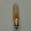Feit Electric Vintage Exposed Filament Amber Glass LED T10L with a Medium E26 Base Light Bulb - 40W Equivalent - 10 Year Life - 200 Lumen - 2100K Soft White - Dimmable | Original Vintage