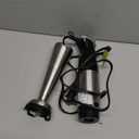 KOIOS Immersion Blender Handheld - Trigger Variable Speed 5-in-1 Immersion Hand Blender 1100W, Anti-Scratch Stainless Steel Shaft, Chopper & Milk Frother, Non-BPA for Soup, Baby Food and Smoothies