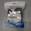 2 x 1-Feet Nema 5-15P to IEC 320 C13 Right Angled Power Cord,US 3-Prong Male to Right Angle IEC Female AC Power Cord