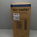 Portable Air Conditioners,3-in-1 Evaporative Air Cooler,4 Modes 3 Speeds Blow Cold Air, 120Oscillation, LED Display, 12H Timer, Windowless Portable AC w/ 8L Tank & Remote for Home Bedroom Office
