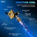 OTO-K Ignition Coil Pack and Iridium Spark Plugs Compatible with Kia Soul Forte Hyundai Tucson Elantra 2011-2019,Spark Plugs Coil Packs Replaces# UF651 & 9723