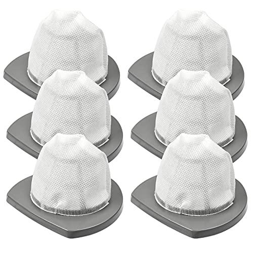 KEEPOW 2033 Vacuum Filter Compatible with Bissell Featherweight Stick Lightweight Bagless Vacuum 2033, 20331, 20333, 20336, 20339, 2033M (6-Pack)
