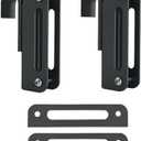 Telescope Hooks for Sliding Library Ladder,2 Packs,Fit Thickness 1-1/4 Ladder