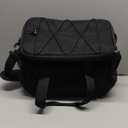 Lunch Box for Men, Tactical Lunch Bag MOLLE Webbing Leakproof Insulated Large Lunch Cooler Women Adult Meal with Adjustable Shoulder Strap Durable Lunch Pail (Black)