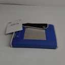 Mead 1-1/2Inch Zipper Binder, 3 Ring Binder, Heavy Duty, PRO Platinum, Blue/Black (72864) 