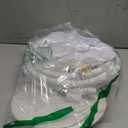 Chamvis Balloon Arch Stand, 8.2ft & 5ft Ajustable Balloon Arch Kit Wedding Arch Frame Flower Arch Stand Half Curve Arch Backdrop Balloon Stand(White)