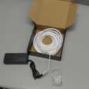 Govee RGBIC Neon Lights, LED Smart Neon Rope Light 2 Works with Matter, Alexa, Google Assistant, Custom DIY Neon Strip Lights for Bedroom and Holiday Decor, Softer Material, 32.8ft, White