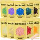 Wax Beads 2.2 lbs /1000gPremium Hard Wax Beads for Coarse Hair, Refill Wax Beads for Hair Removal and Sensitive Skin Women, Work on Face, Brazilian, Bikini, Body (Multi Color)