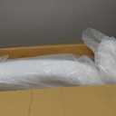 Outdoor Bench Cushion 60 X 18 X 3.5 Inch Thick Waterproof Patio Furniture Cushions, Patio Porch Swing Replacement Seat Pad with Tie Straps and Anti-Slip, for Backyard Garden, Black