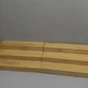 Bamboo Spice Rack Organizer for Cabinet 2 Pack - 3 Tier Countertop Step Shelf, Seasoning Storage Stand for Kitchen Pantry, Spice Holder for Jars Bottles Cans (Natural)