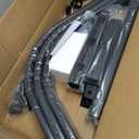 Truck Bed Extender, Aluminum Retractable Tailgate Extender, 55"-68" Adjustable Length, Drill Required, Fits for Tacoma, Gladiator, Frontier, Colorado/Canyon, Ranger, Ridgeline