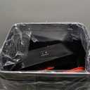 iTouchless 13 Gallon Stainless Steel Automatic Trash Can with Odor-Absorbing Filter and Lid Lock, Sensor Kitchen Garbage Bin, Power by Batteries (not included) or Optional AC Adapter (sold separately)