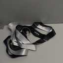 10-Loop Yoga Strap with Door Anchor  Stretch Strap for Flexibility, Deep Stretching, and Improved Balance  Perfect Yoga Accessory for All Fitness Levels (Silvery Grey)