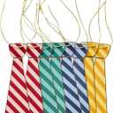 Harry Potter House Party Paper Ties | Hogwarts House Party Paper Ties | Harry Potter Party Supplies | Party Favors & Decorations | Gifts for Birthdays, Christmas, and Holidays | 8 Pack