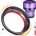 Fit for Outsize SV16 SV29 Sealing Ring Compatible with Dyson for V11Outsize / Plus/Absolute Extra/Total Clean/Origin Models Canister Vacuum Cleaner Replacement Parts with HEPA Filter 970422-01