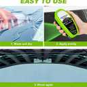POSOJPIP Automotive Oil Film Cleaning Brush for Car Windows,Glass Cleaner,Car Windshield Cleaner for Cleaning Brush, Clear Vision Glass Cleaner with Anti-Rain & Anti-Fog Coating, Improves Clarity
