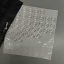 64 Self Adhesive Cabinet Door Bumpers  Sticky Clear Silicone Rubber Pads for Furniture Drawers, Kitchen Cabinets, Decor, Wall Protection  Vellax