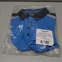 LULY YANG DSP Women's Active Polo - Long Sleeve (Blue, L)