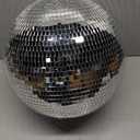 16-Inch Large Disco Ball Big Hanging Mirror Ball Disco Ball Decor for Disco Party Decorations, Weddings, Events, Disco Christmas Decor, and Home Celebration