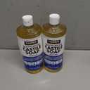 2 x HARRIS Multi-Purpose Pure Castile Soap, Made with Olive, Coconut, and Pine Tree Oil, Uses for Face, Body, Hand, Hair, Home, Dishes, and Laundry, Peppermint, 32 Fl Oz
