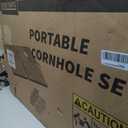 Cornhole Board Set Cornhole Games for Adults Portable Choose Regulation or Tailgate Size