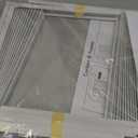 Window Air Conditioner Side Panels with Frame,Window AC Side Panels Insulation Curtain Kit,Fits for Most 5000BTU Window AC Units