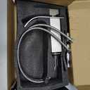 Bathroom Faucets Brushed Nickel Waterfall Bathroom Sink Faucet Modern Single Handle Bathroom Faucet for 1 or 3 Hole Mxier Tap Washbasin Faucet with Deck, Pop-up Drain and Supply Hoses