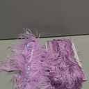Chainette Fringe Trim 6 Inch 10 Yards Tassel Fringe Trim for Sewing Craft DIY Decoration(942 Light Purple)