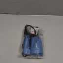 Conair Travel Hair Dryer with Dual Voltage, 1600W Compact Blow Dryer with Folding Handle, Blue