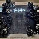 PartyWoo Black Balloons 140 pcs Different Sizes of 18 12 10 5 Inch Black Balloons Arch Kit Garland for Baby Shower Birthday Graduation Casino Gaming Anniversary Retirement Party Decorations, Black