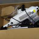 12-in-1 Steam Mop, Detachable Handheld Steam Cleaner for Home, 23FT Cord, 3 Steam Modes & LED Display, Steam Mops for Floor Cleaning, Bathroom, Windows, Sofas, Clothes, Tile Grout, Carpets, Furniture (White)