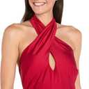 NIGHTWAY Women's Evening Essence Dress , Color: Red Size: 8, Fabric type
82% Nylon, 18% Spandex