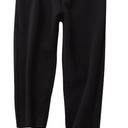 Women's Warm Sherpa Lined Athletic Sweatpants Jogger Fleece Pants Solid Drawstring Elastic Waist Pants with Pocket, Medium