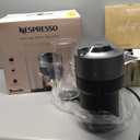 Nespresso Vertuo Pop+ Deluxe Coffee and Espresso Maker by Breville, Titan + Starbucks Capsules, Vertuo Line