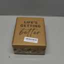 LE TAUCI Ceramic Spoon Rest for Stove Top, Spoon and Lid Rest for Kitchen Counter, Spoon Holder with Drip Pad for Multiple Utensils, Heat-Resistant, Housewarming Present - 6.2 inch, Set of 1, White