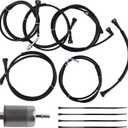 MUCO Nylon Fuel Line kit FL-FG0810 Compatible for Chevy Suburban 1500 Tahoe GMC Yukon 2002 2003 2004 V8 5.3L Flex Only Fuel Lines Kit FL-FG0811